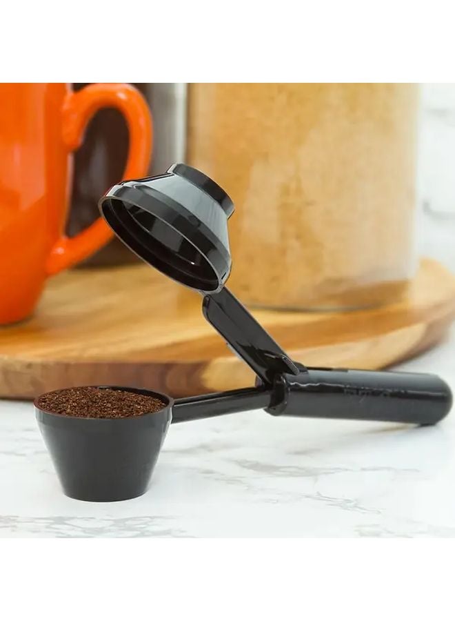 ليسبيرفكت بود إيز سكووب مغرفة قمع القهوة باللون الأسود مصنوعة من البلاستيك المتين بتصميم مقاوم للانسكاب - Image 3
