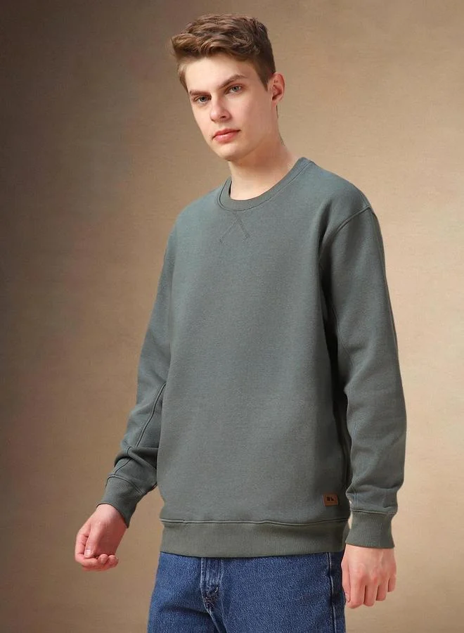 دينيس لينغو سويت شيرت بياقة دائرية