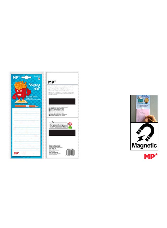 MP Magnetic Notepad with Pencil - Convenient and Handy