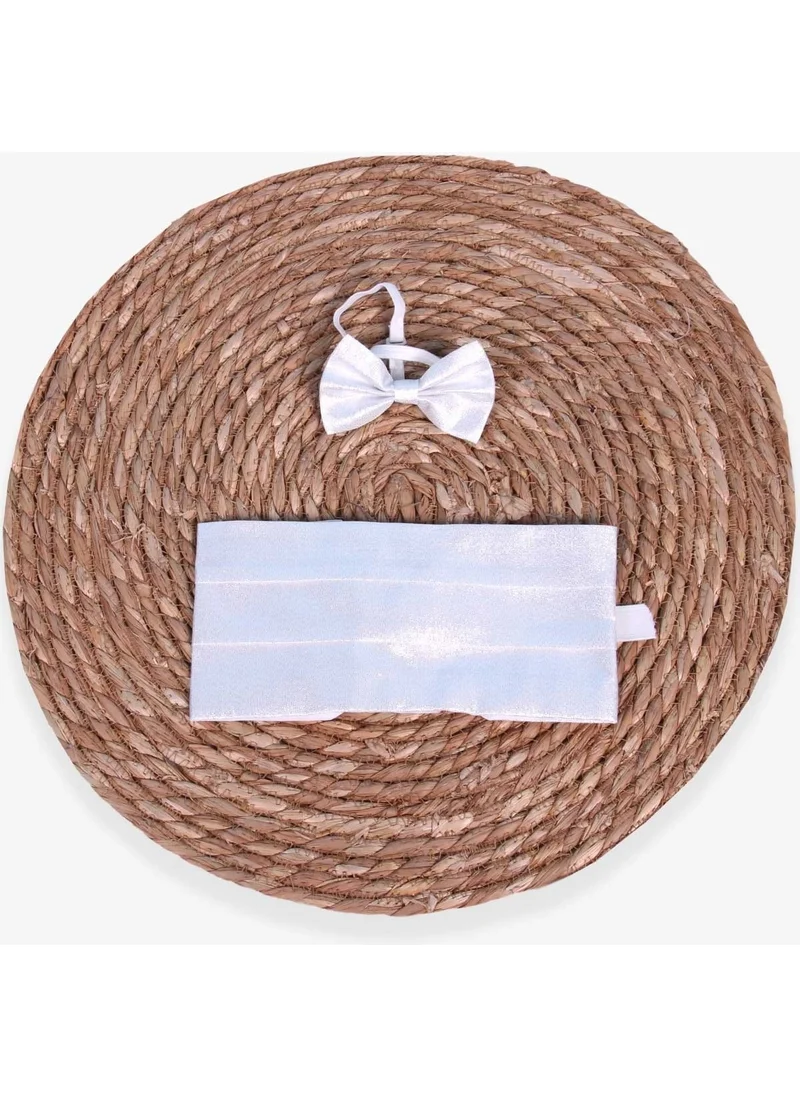 Breeze Boys Sash Bowtie Silver