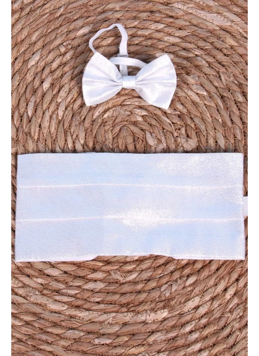 Breeze Boys Sash Bowtie Silver