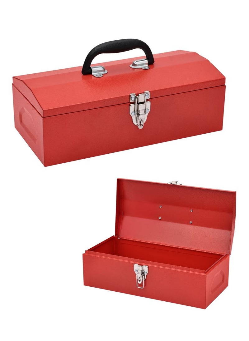 LAWAZIM Pro7 Metal Toolbox 35cm x 17.5cm - Heavy Duty Portable Tool Box with Organizer and Metal Latch for Household and Professional Use|Hand Tools storage case,Workshop Garage DIY Mechanic,Metal latch. - Image 1