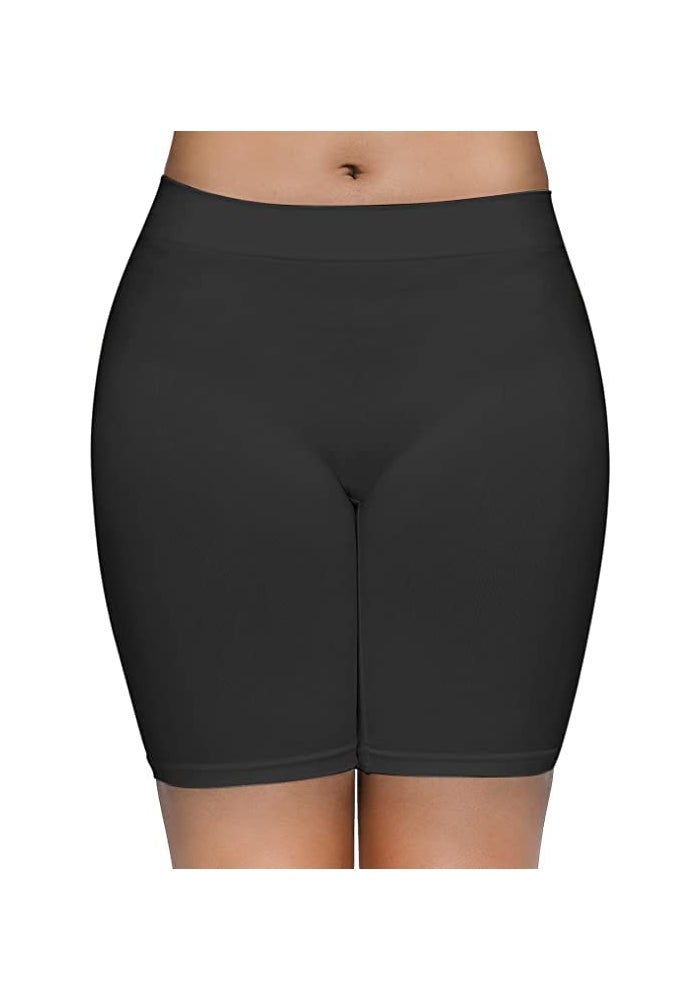 Mysha Women's High Waist Seamless Cycling Shorts - Soft Cotton Spandex Biker Shorts for Yoga and Everyday Wear - Image 5