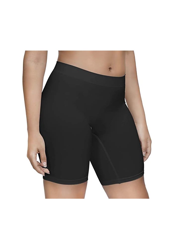Mysha Women's High Waist Seamless Cycling Shorts - Soft Cotton Spandex Biker Shorts for Yoga and Everyday Wear - Image 4