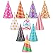 Hxezoc 10 Pcs Glitter Mini Birthday Party Hats Multicolor Paper Cone Hats for Kids Girls Pets Stuffed Animals Birthday Holiday Decoration Supplies - Image 3