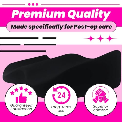 bombshell booty pillow BBL Pillow After Surgery Lifting Cushions, Soft Booty Pillow BBL Post Surgery Supplies Butt Cushion, Butt Pillow Cojin Post Operatorio BBL, BBL Pillow for Sitting Almohada para BBL - Image 4