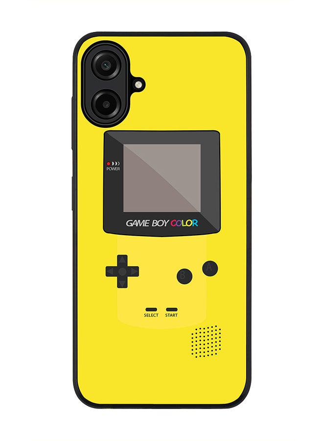 Stylizedd For Samsung Galaxy A07 4G Case,Slim fit Camera Protection, Shockproof Thin Phone cover  - Gameboy Color - Yellow