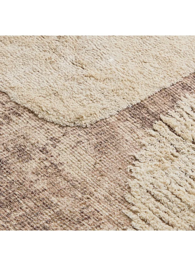 هوم بوكس Aizel Bianca Stripe Cotton Dhurrie 150 x 80 cm