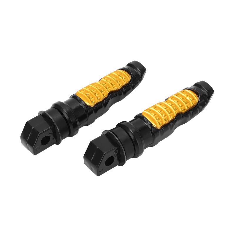 RAYANA Motorcycle Rear Footrests Premium Aluminum Alloy Golden - Anodizing Treatment Foot Pegs for Motorcycles - Image 4