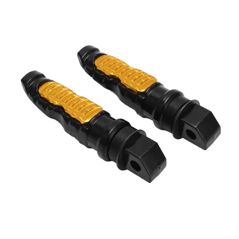 RAYANA Motorcycle Rear Footrests Premium Aluminum Alloy Golden - Anodizing Treatment Foot Pegs for Motorcycles - Image 2