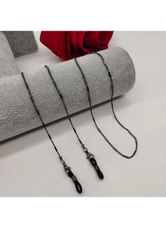 Generic Black Glasses Chain And Cords Lanyard Set Anti - Lost - Face Mask Chain Holder Around Neck  - Image 2