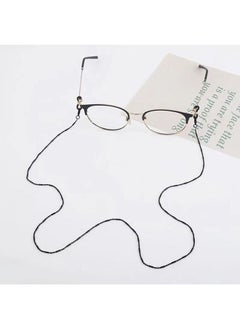 Generic Black Glasses Chain And Cords Lanyard Set Anti - Lost - Face Mask Chain Holder Around Neck  - Image 4