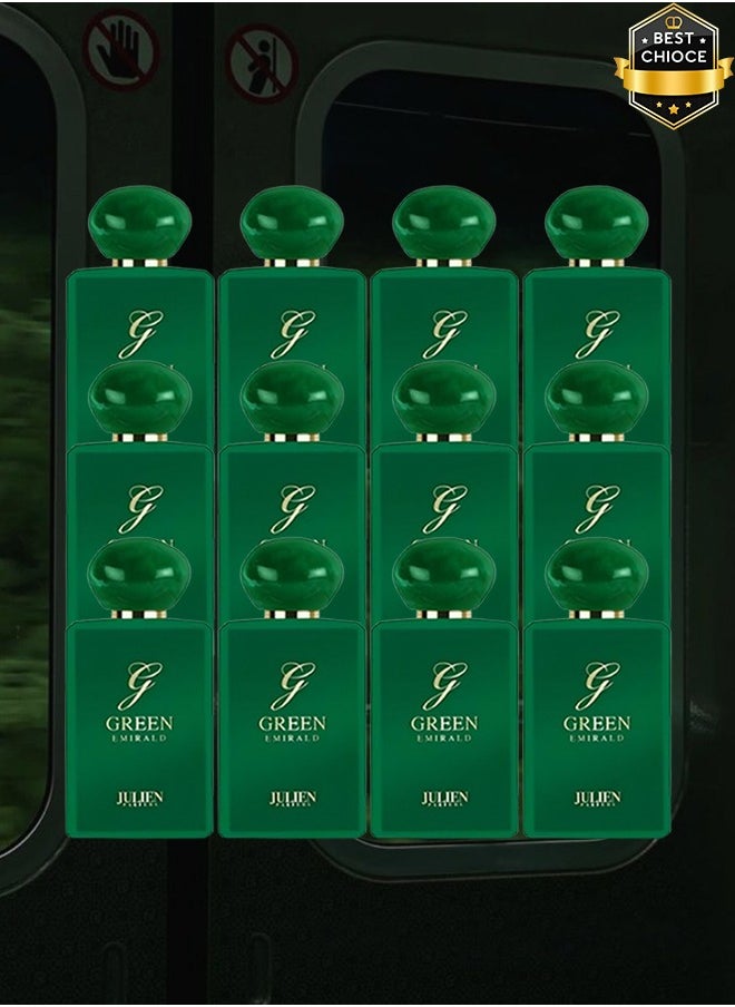 FRAGRANCE DELUX - 12 Pieces Green Emirald Perfume 100ml EDP - Image 1