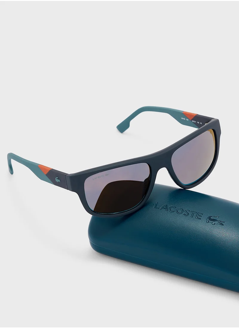 LACOSTE Modified Rectangle Sunglasses L6042S