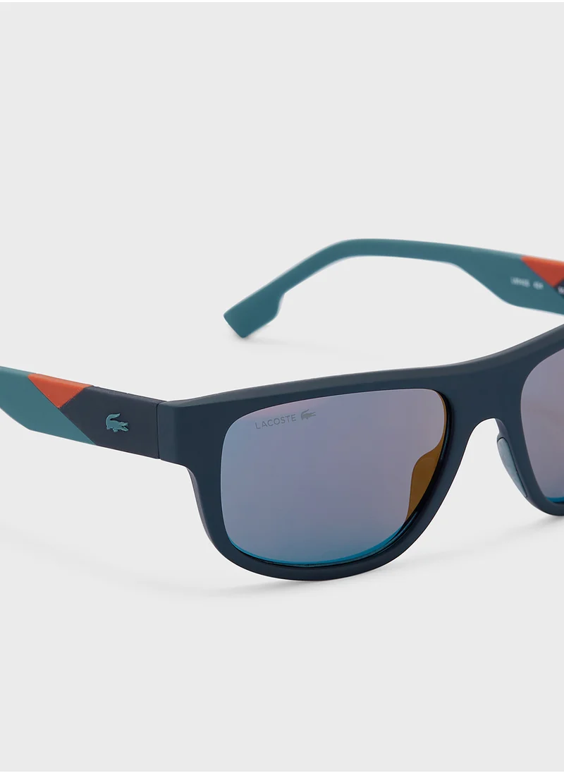 LACOSTE Modified Rectangle Sunglasses L6042S