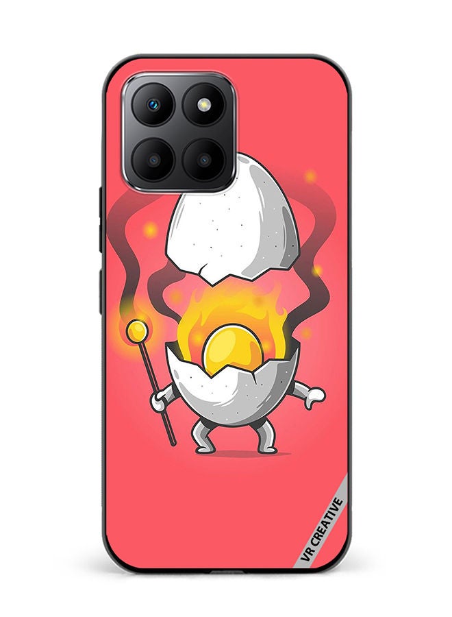 VR CREATIVE Protective Case Cover For Honor 70 Lite Cute Fire Egg Design Multicolour - Image 1