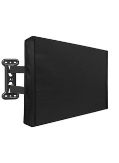 Generic Outdoor TV Cover 55in - 58in with Built in Bottom Cover and Remote Storage Weatherproof and Dust-Proof Microfiber Cloth  - Image 1