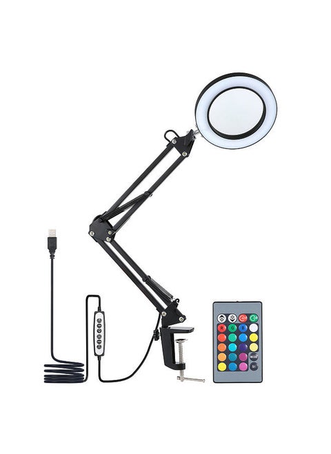 D C5V 2A 8W 80LEDs Desk Lamp