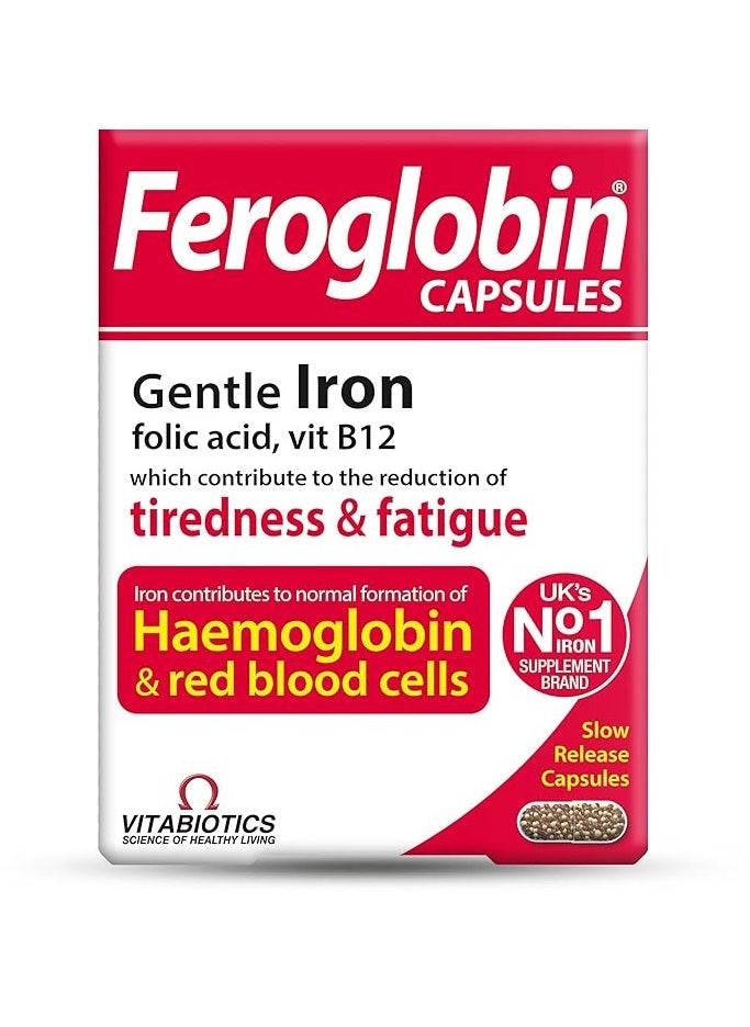 Feroglobin - Feroglobin Vitamins and Minerals, 30 Capsules - Image 1