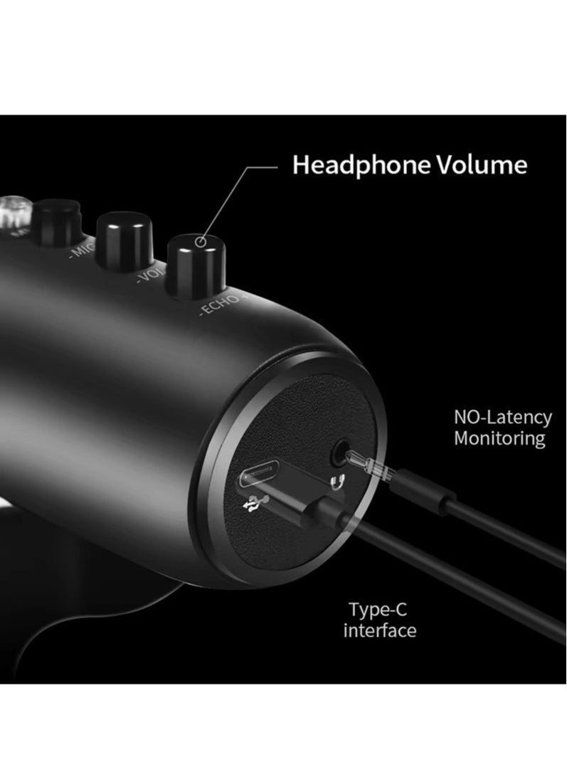 JMARY MC-PW8 USB Desktop Condenser Microphone
