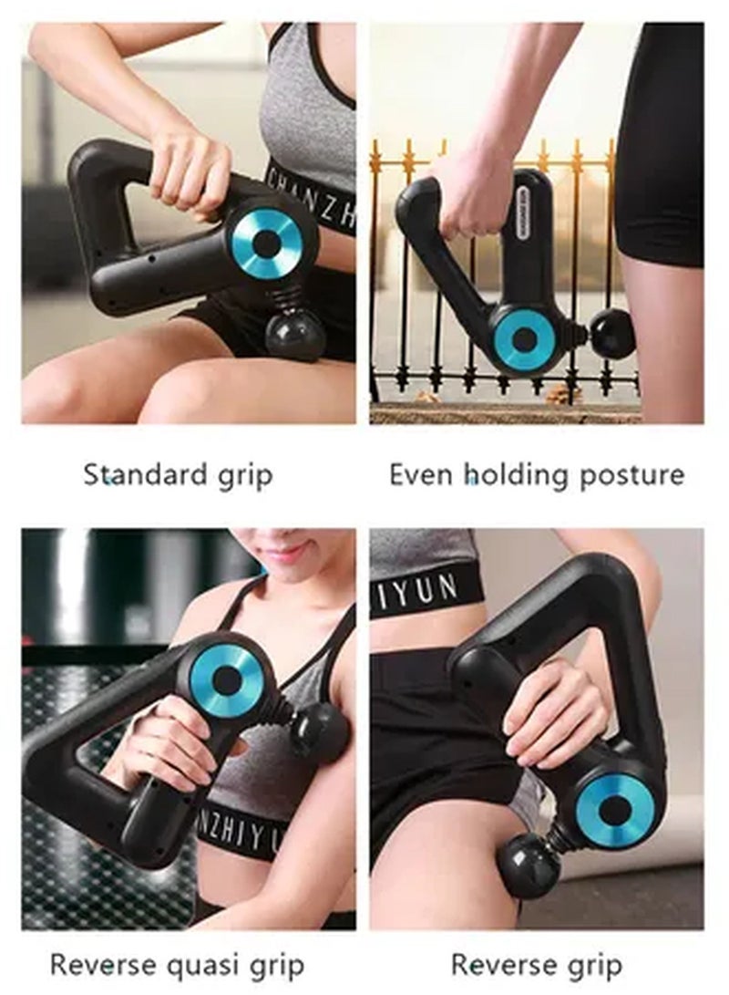 Bodycare Maxtop Deep Tissue Massage Gun For Back, Neck, Muscle Pain Relief Fitness Relaxation 12pcs Pro Heads - Image 5