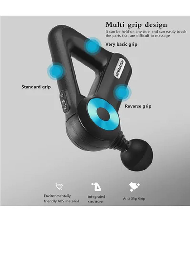 Bodycare Maxtop Deep Tissue Massage Gun For Back, Neck, Muscle Pain Relief Fitness Relaxation 12pcs Pro Heads - Image 3