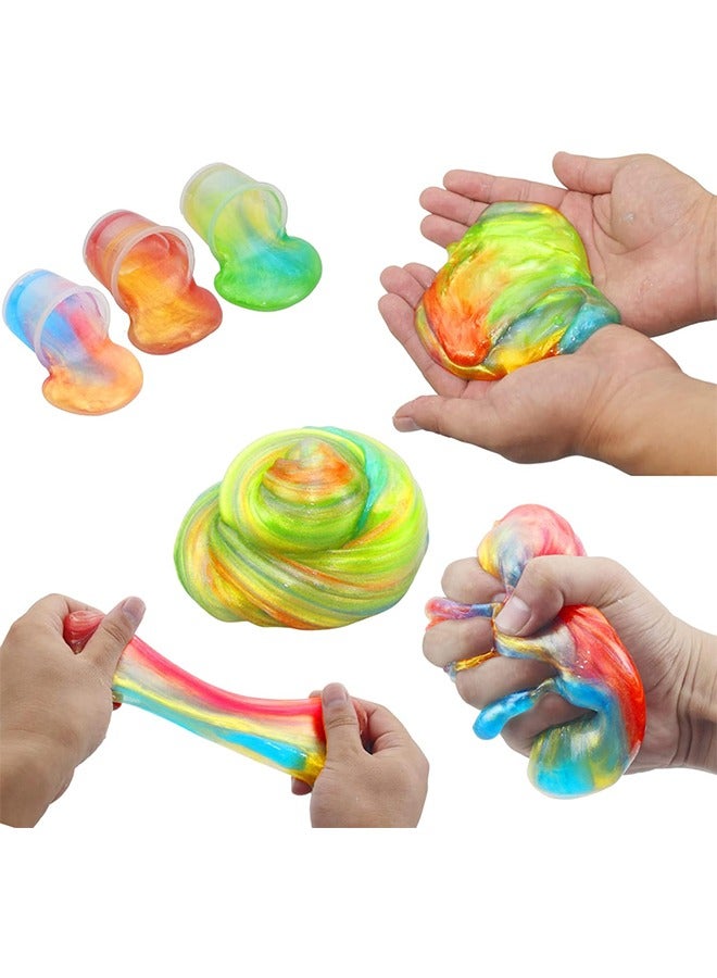 Beauenty Galaxy Slime Kit for Kids Girls Boys, 30 Pack Mini Slime Party Favors for Kids, Pretty Stretchy & Non-Sticky Slime Pack,  Party Favors for Kids 3+ Goodie Bag Stuffers - Image 3