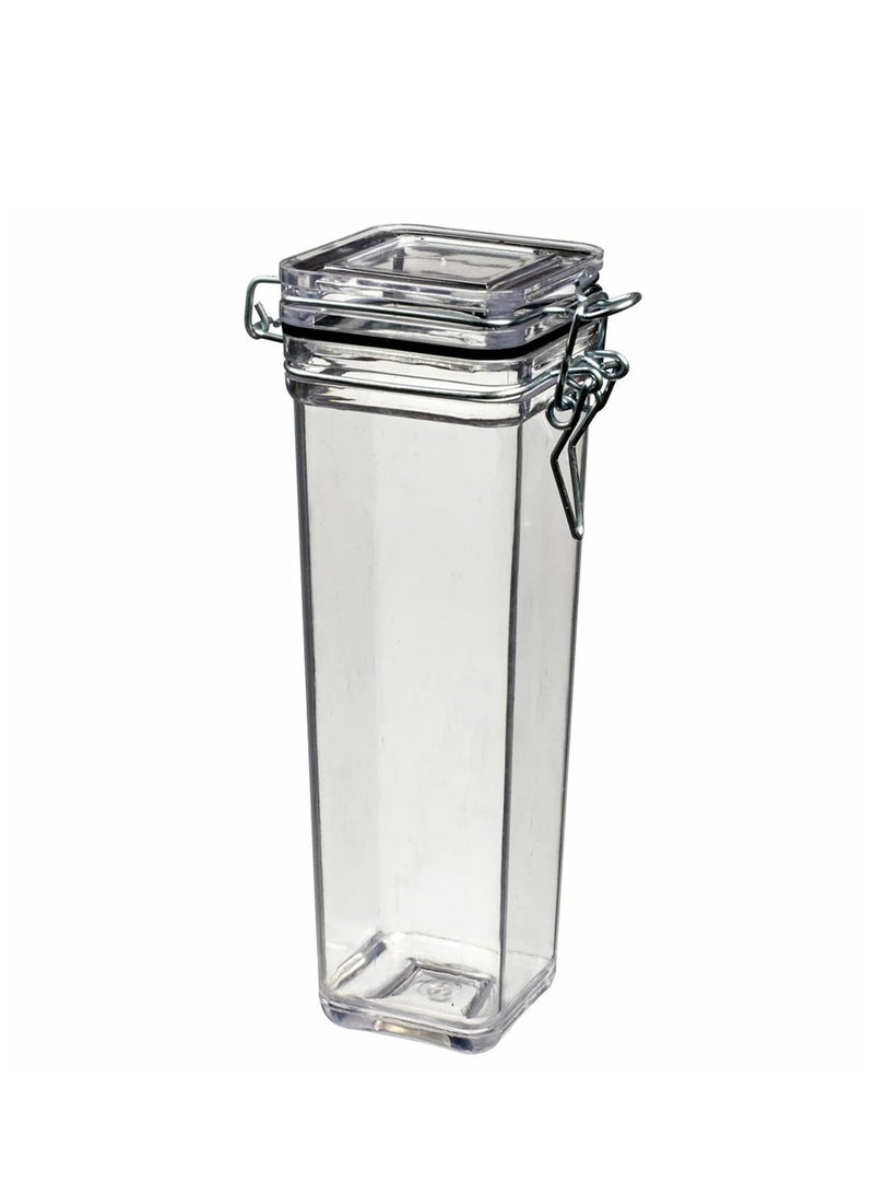 Square Kilner Jar 220ml with Hinged Lid – 69x50.7x155.6mm – Case Pack of 3