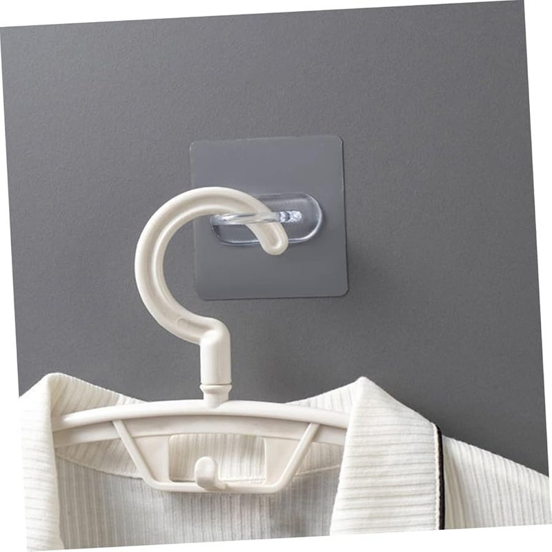 30 قطعة من الخطافات اللاصقة البيضاء القوية للجدران بدون حفر للمطبخ والحمام - Image 5