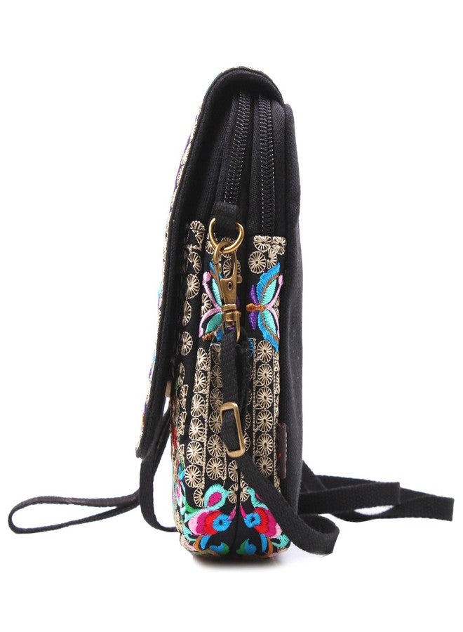 SILKAREA Embroidered Cute Mini Crossbody Bag for Women Small Handbags wristlet wallet bag Cell-phone Pouch Coin Purse - Image 4
