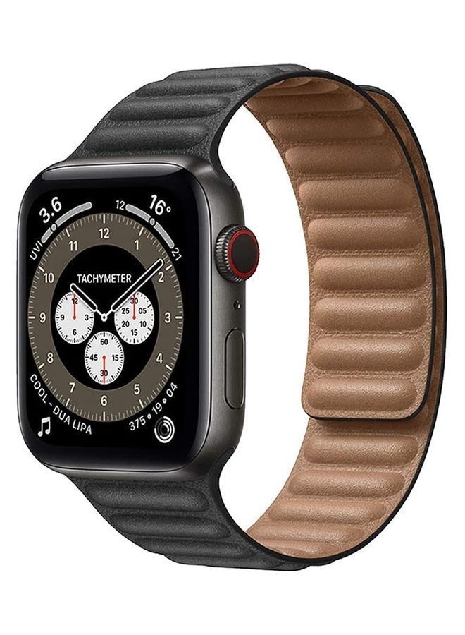 NIBEMINENT Strap For Apple Watch Black - Image 1