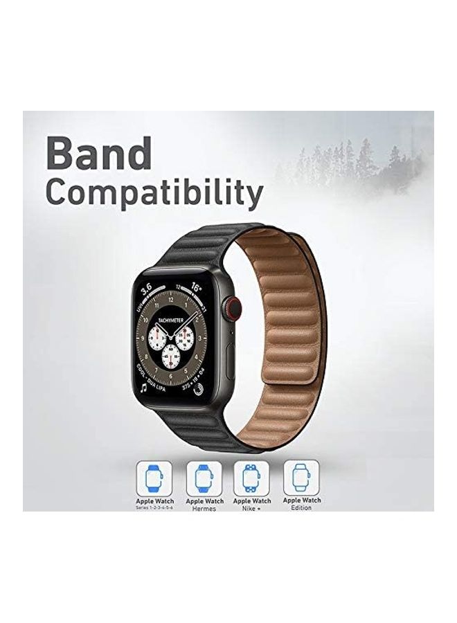 NIBEMINENT Strap For Apple Watch Black - Image 3