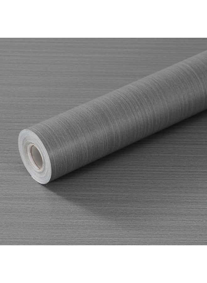 آنا ورق جدران لاصق مزيف بتصميم خشبي مقاوم للماء والرطوبة والزيوت، 45 سم × 2 م، مناسب لتجديد المنازل - Image 1