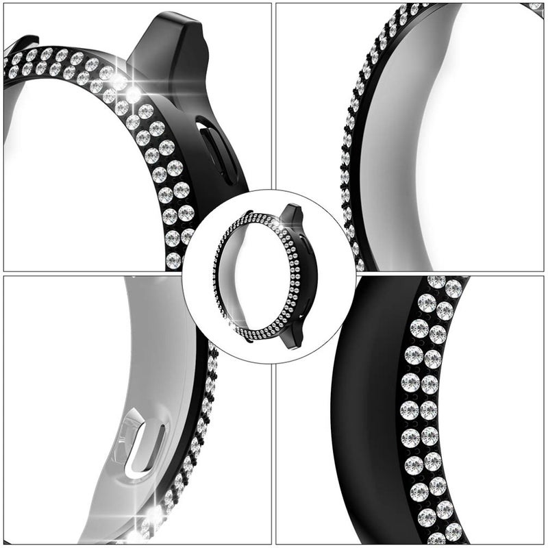 Black Lightweight Protective Case For Venu Decorative Watch Shell Easy Install Compatible Smartwatches - Image 5