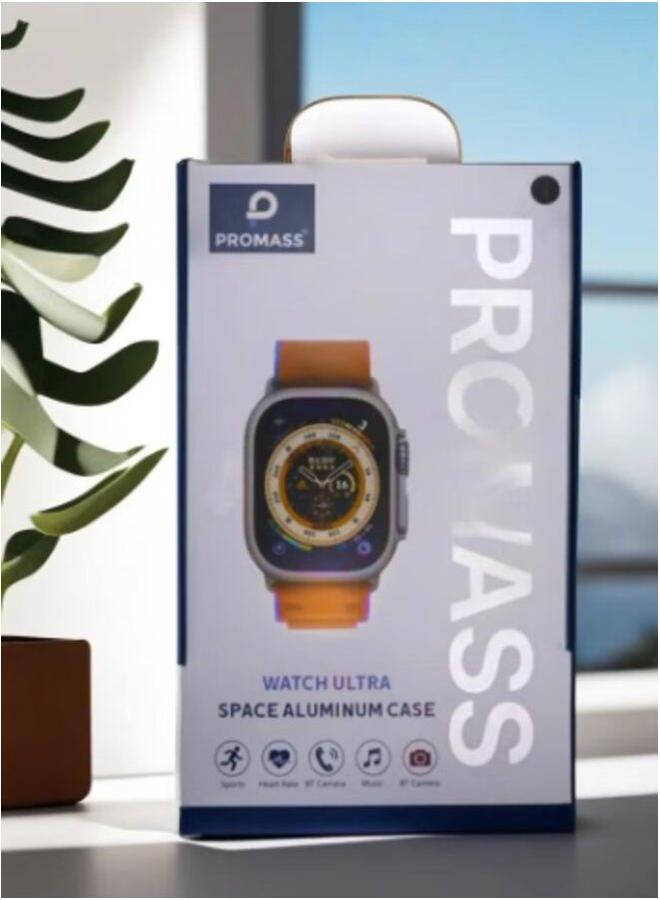 PROMASS Watch Ultra Smart Watch with Aluminum Body Black - Image 1