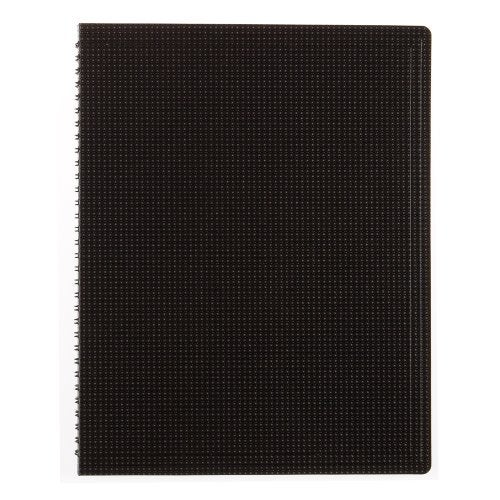 Blueline Duraflex Poly Notebook, Black, 11 x 8.5 inches, 160 Pages (B41.81) - Image 2