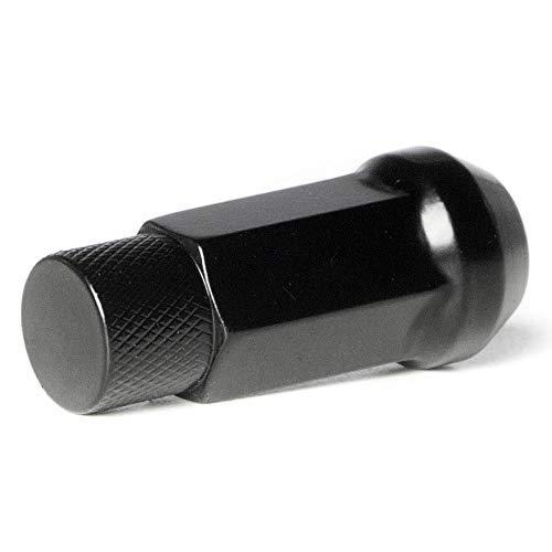Circuit Performance Forged Steel Extended Hex Lug Nut for Aftermarket Wheels: 12x1.25 Black - 20 Piece Set + Tool - Image 3