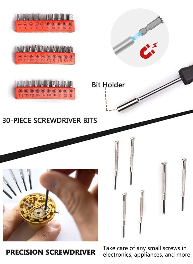 HOOTO 146-piece car and home tool set, perfect for car enthusiasts and DIY home repairs - Image 3