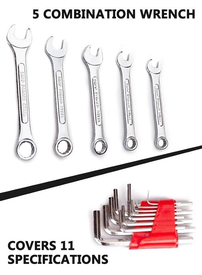 HOOTO 146-piece car and home tool set, perfect for car enthusiasts and DIY home repairs - Image 4