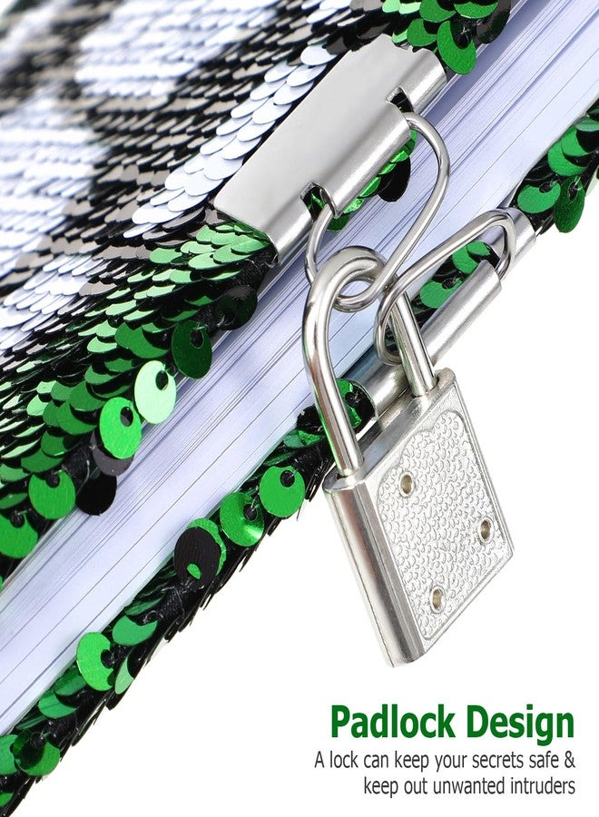 IMIKEYA Kids Diary With Lock: Football Diary Journals for Girls Boys Sequins Notebook Journal for Kids Girl with Lock and Keys Secret Boys s Notebook for s Birthday - Image 5