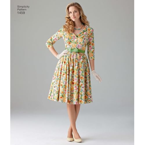 Simplicity Vintage Simplicity 1459 Vintage Fashion 1950's Women's Dress Sewing Pattern, Sizes 16-24 - Image 3