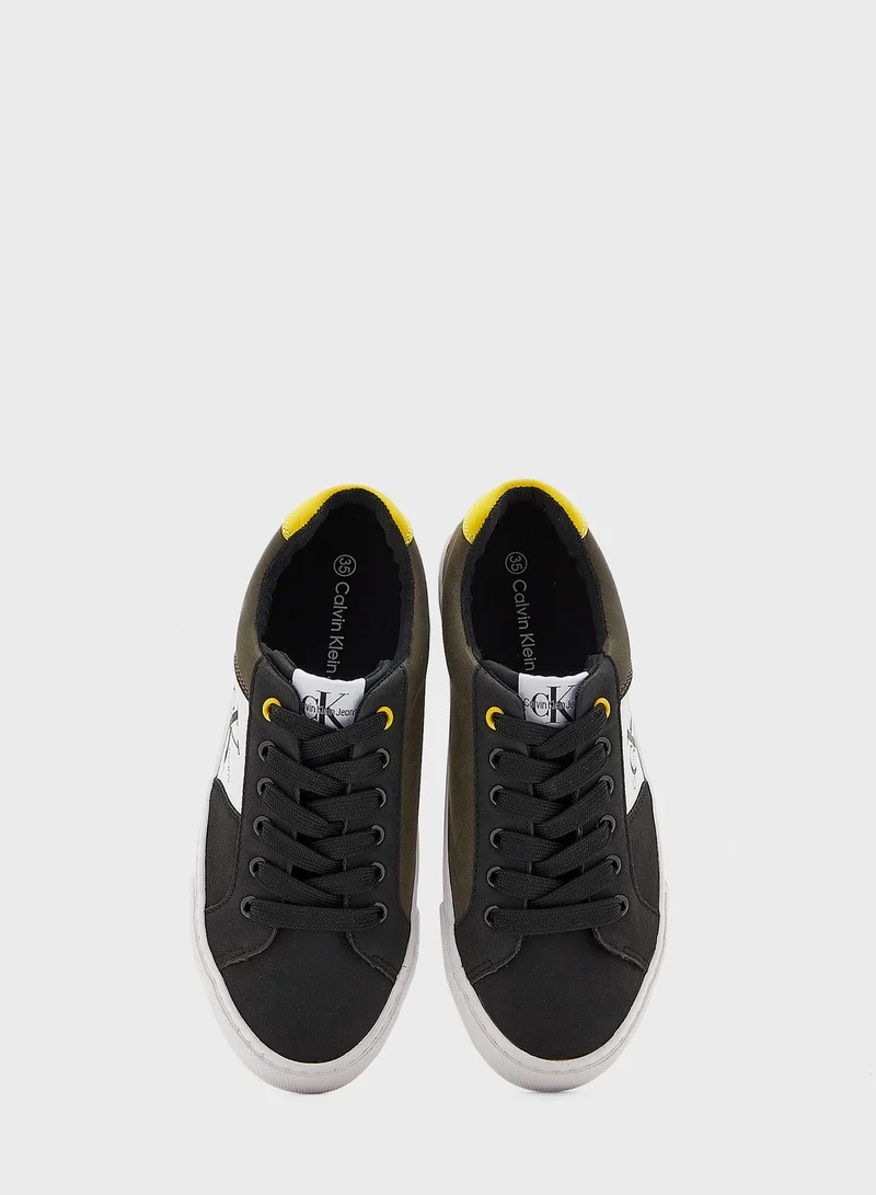Calvin Klein Jeans Youth Lace Up Sneakers