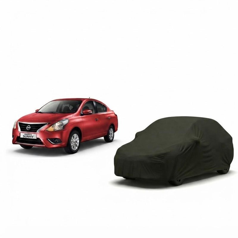 Fully waterproof car cover – resistant to water and dust – durable material for protection from sun and rain – designed for Nissan Sunny N17 - Image 1