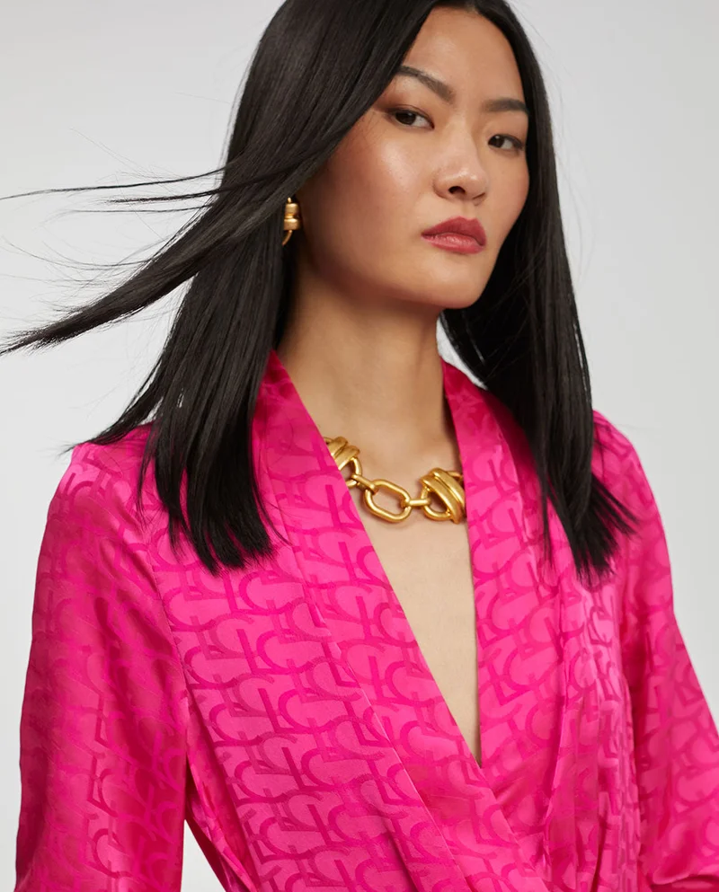 Lola Casademunt Logo print dress