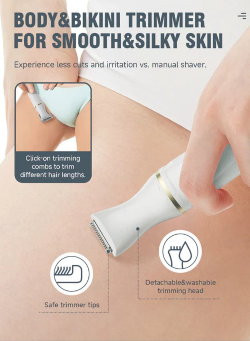 ENCHEN Facial Hair Remover & Eyebrow Trimmer for Women , 3-in-1 – Bikini, Face & Eyebrow Grooming, Waterproof, Battery-Powered, Safe & Gentle Precision Trimming - Image 5