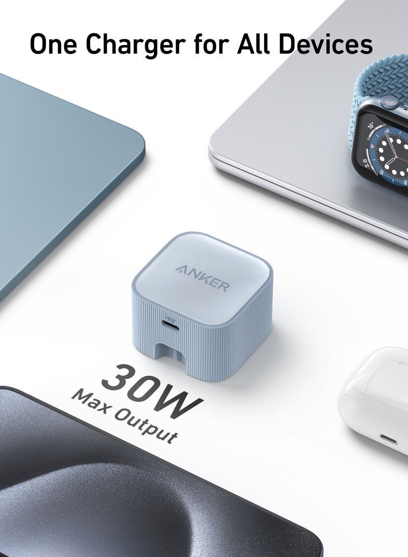 Anker Nano USB C Plug, 30W High-Speed USB C Charger with Foldable Plug, PIQ 3.0 and PPS Fast Charging, For iPhone 17/16 Series, Pixel, Galaxy, iPad, and More (Cable Not Included) - Image 4