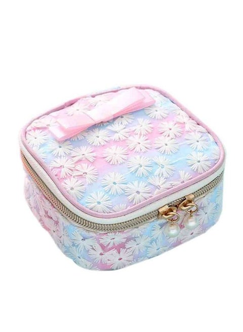 UKR Floral Pattern Toiletry Bag – Stylish and Functional Organizer for Travel and Everyday Use