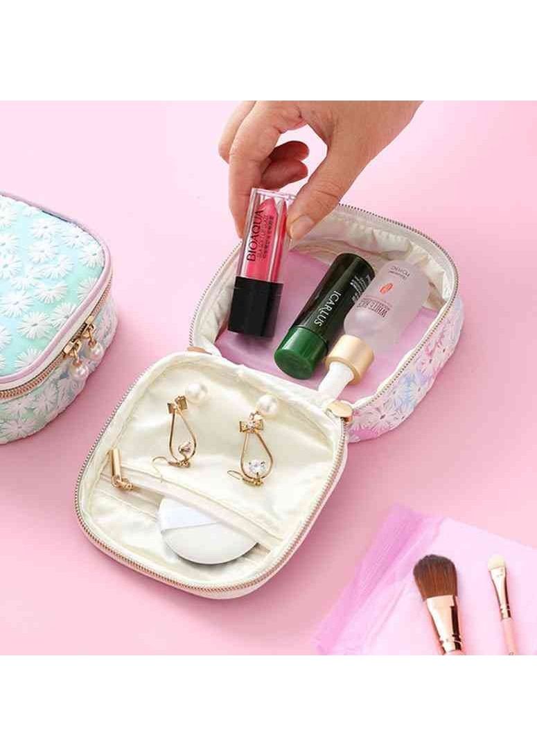 UKR Floral Pattern Toiletry Bag – Stylish and Functional Organizer for Travel and Everyday Use