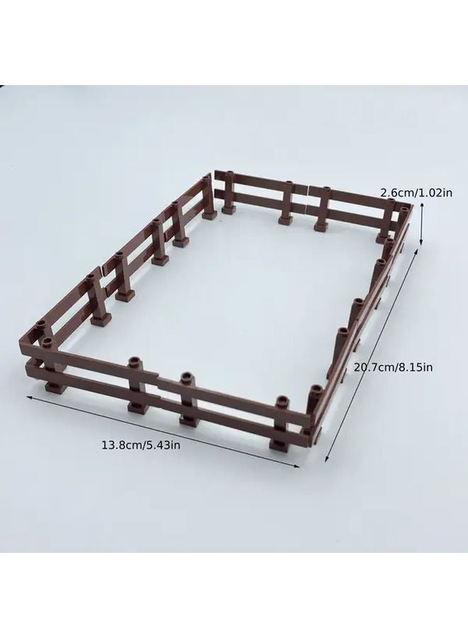 10Pcs Mini Fence Toy Set For Garden Flower Bed Decoration And DIY Landscape - Image 1