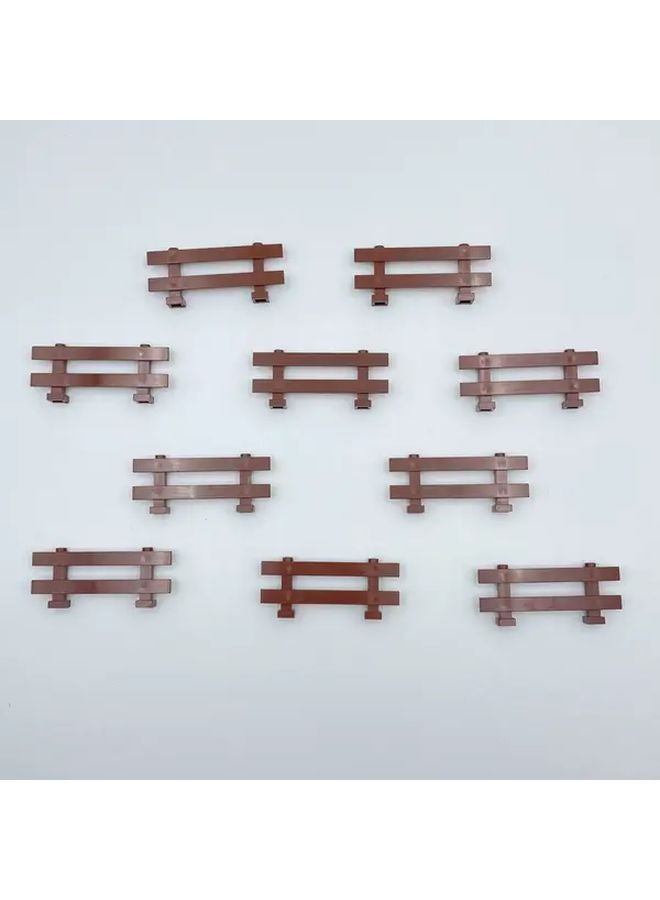 10Pcs Mini Fence Toy Set For Garden Flower Bed Decoration And DIY Landscape - Image 5